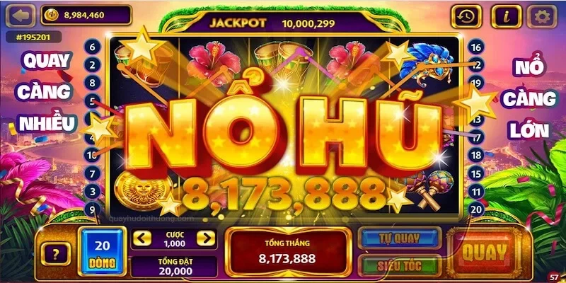 Game nổ hũ rút tiền mặt